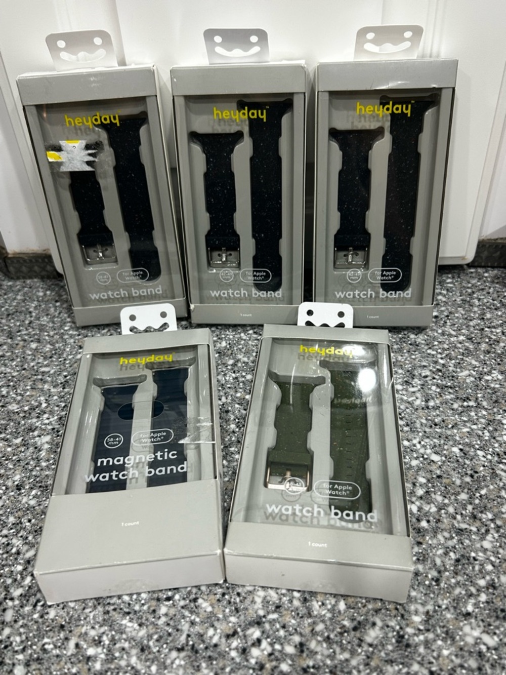 Apple Watch Band Bundle 5pc 38-41mm & 42-49mm Magnetic + Silicone New